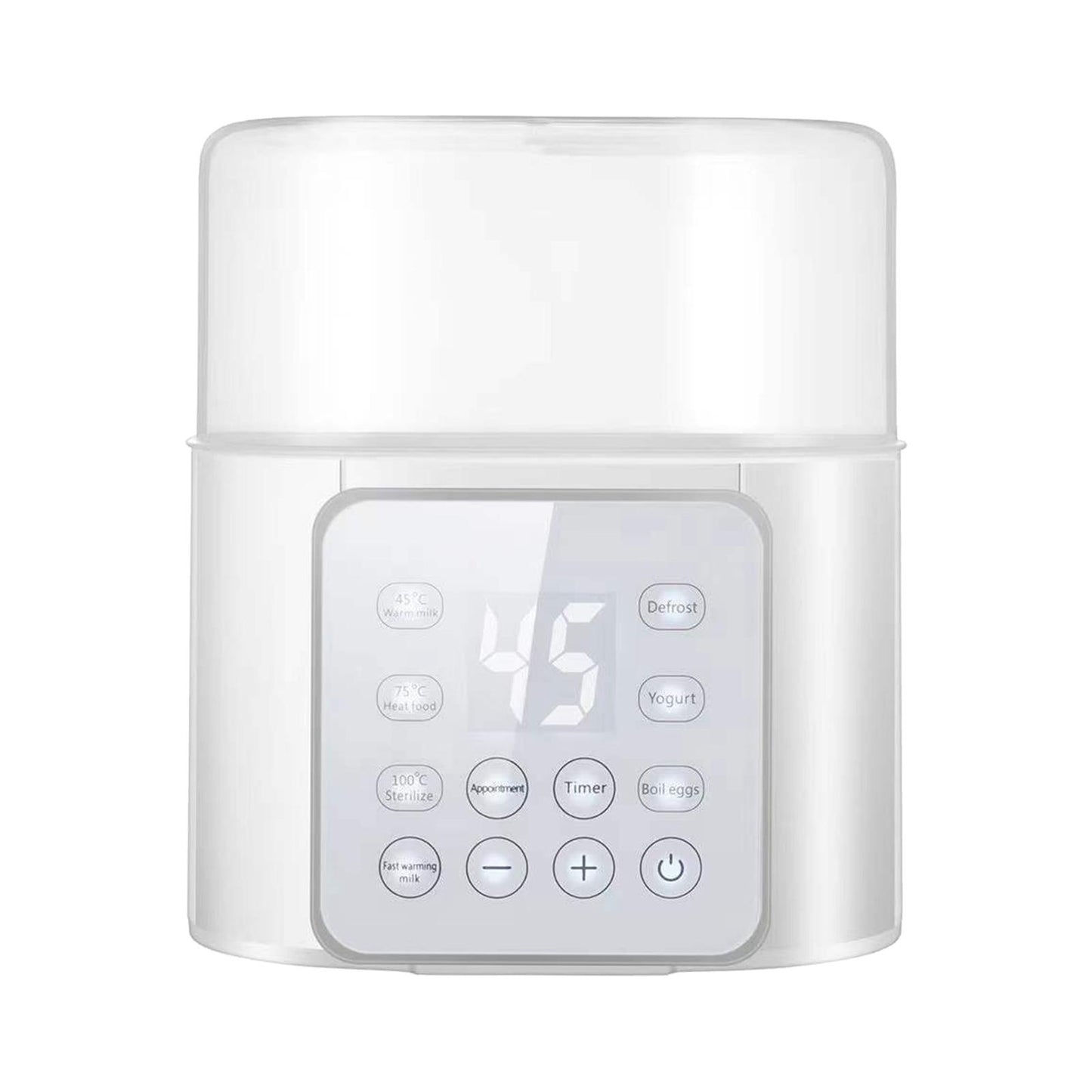 Baby Bottle Warmer with 24Hr Thermostat | Fast Heating for Breast milk & Formula β Travel Friendly