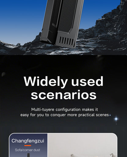 Wireless Jet Fan 990,000RPM Brush-less Motor Turbo Jet Blower Car Vacuum Cleaner Lighting/Digital Display