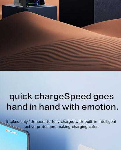 Wireless Jet Fan 990,000RPM Brush-less Motor Turbo Jet Blower Car Vacuum Cleaner Lighting/Digital Display