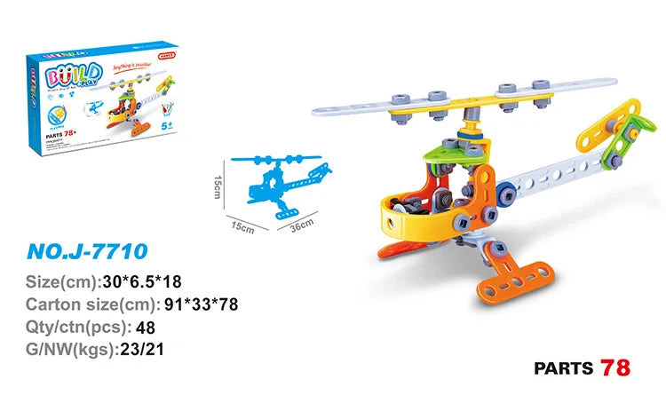 SUNVERY STEM Building Toy Set - Creative Learning Games