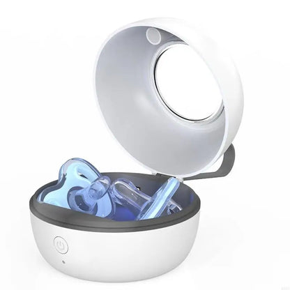Baby Pacifier & Soother UV Sterilizer – Compact USB-C Rechargeable Box
