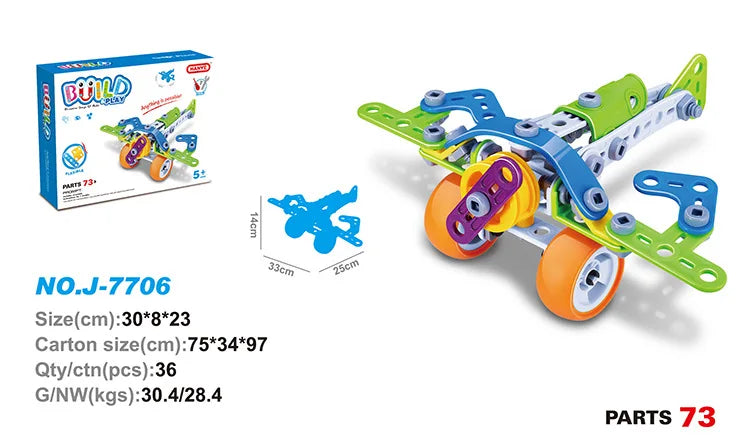 SUNVERY STEM Building Toy Set - Creative Learning Games