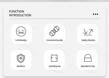 Reflective Pet Dog Harness – No Pull, Comfortable, and Safe