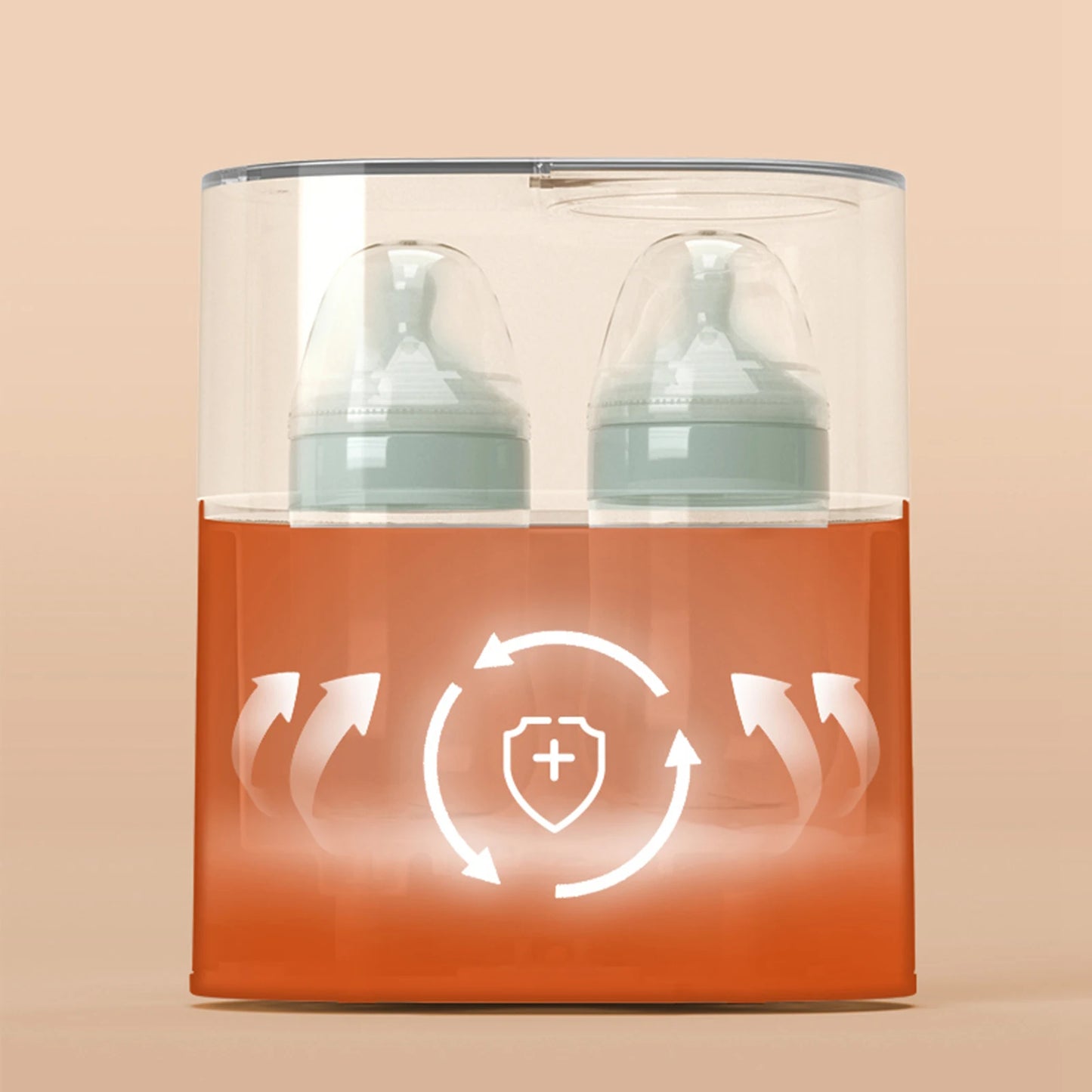 Baby Bottle Warmer with 24Hr Thermostat | Fast Heating for Breast milk & Formula – Travel Friendly