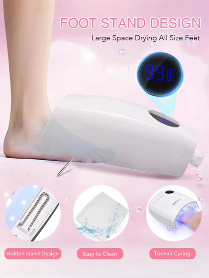 Professional UV/LED Nail Lamp – Fast, Safe &amp; Portable