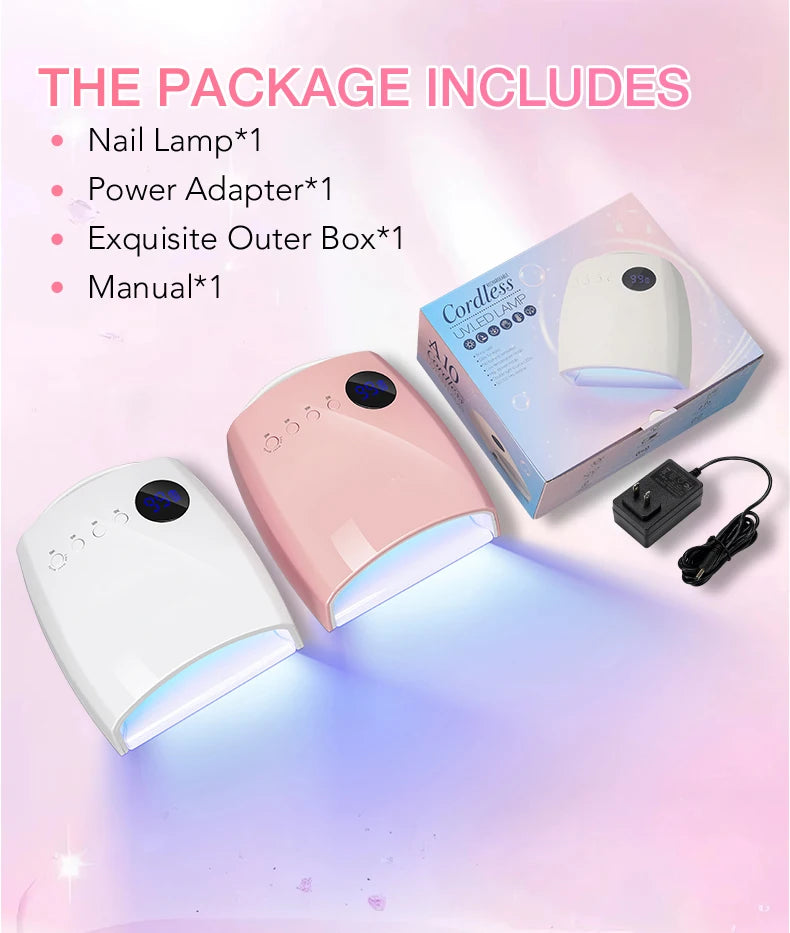 Professional UV/LED Nail Lamp – Fast, Safe &amp; Portable