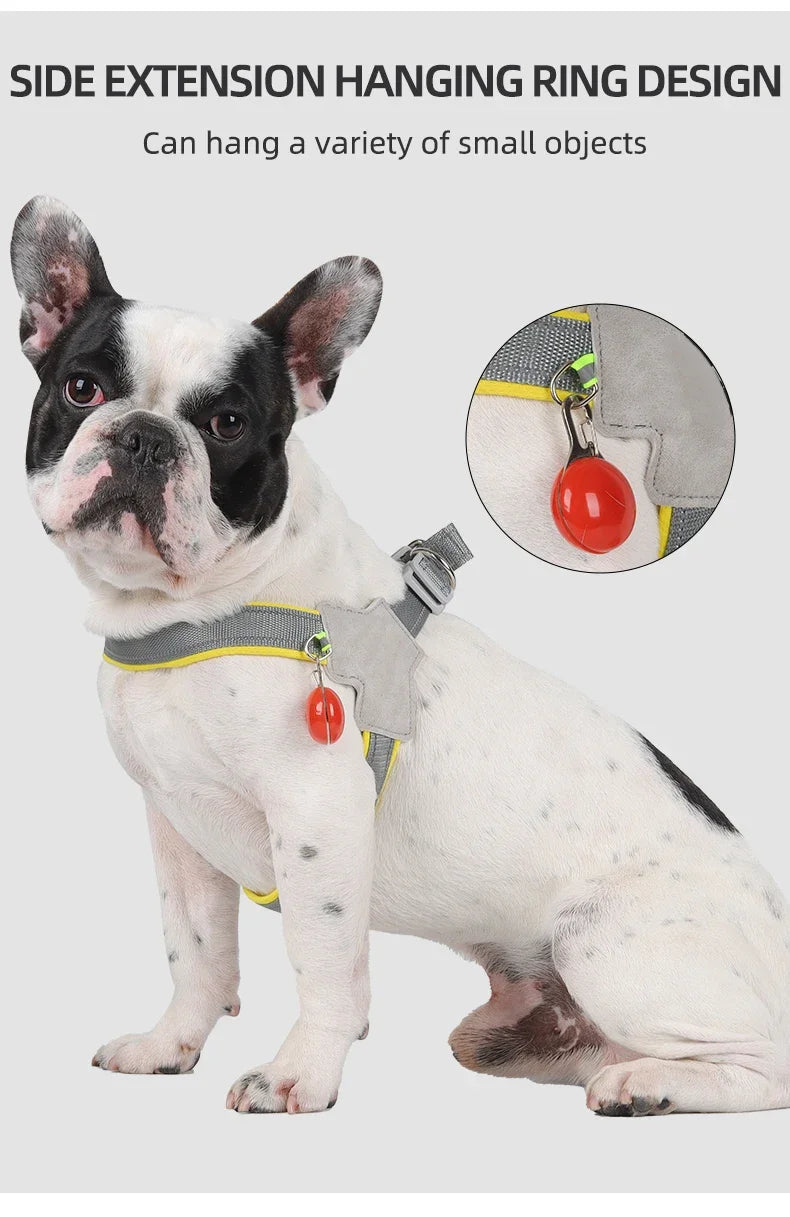 Reflective Pet Dog Harness – No Pull, Comfortable, and Safe