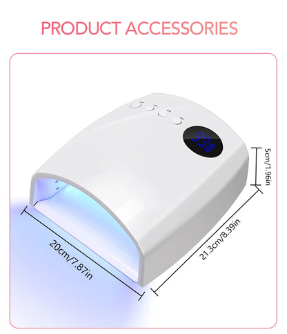 Professional UV/LED Nail Lamp – Fast, Safe &amp; Portable