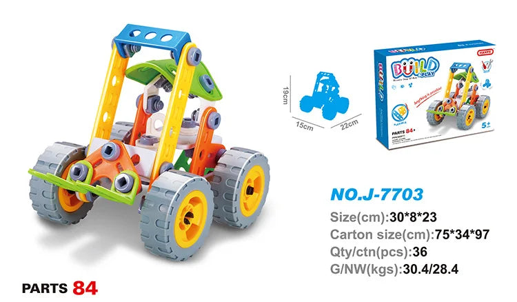 SUNVERY STEM Building Toy Set - Creative Learning Games