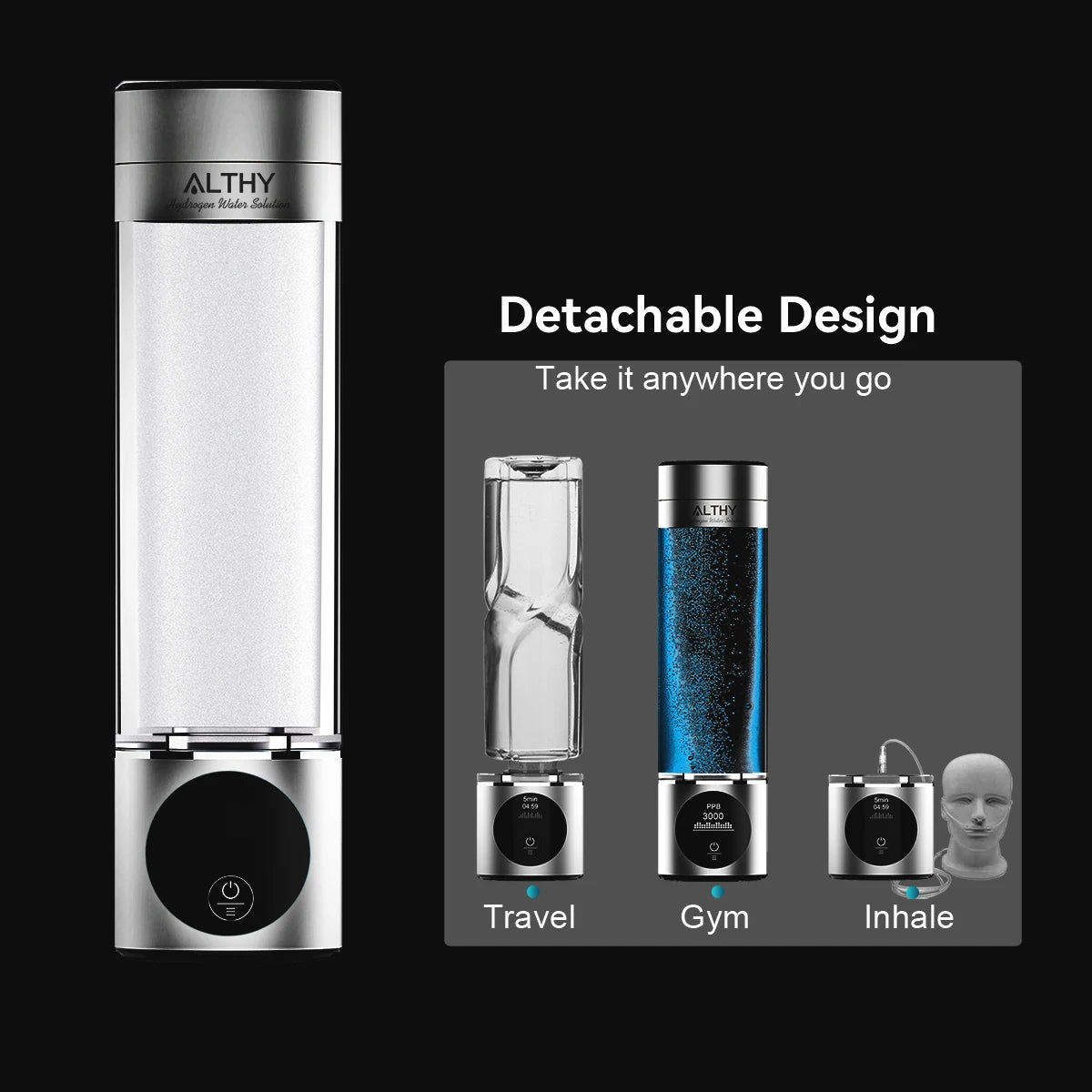 Portable Hydrogen Water Bottle – Infuse Your Water with Benefits