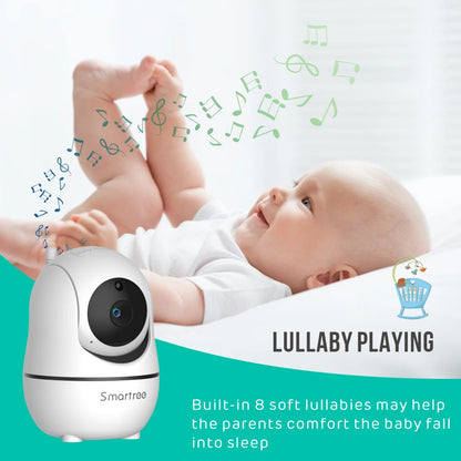 7” Split-Screen Baby Monitor with Dual Cameras (SM70)