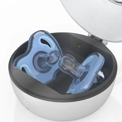 Baby Pacifier & Soother UV Sterilizer – Compact USB-C Rechargeable Box