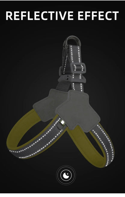 Reflective Pet Dog Harness – No Pull, Comfortable, and Safe