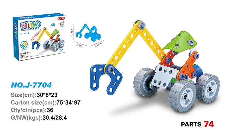 SUNVERY STEM Building Toy Set - Creative Learning Games