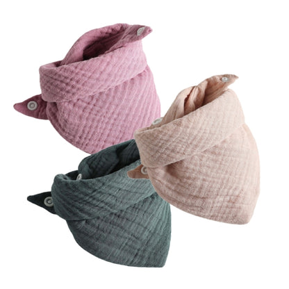 3-Pack Baby Muslin Bibs – Soft Cotton Bandana Drool Towels for Boys & Girls