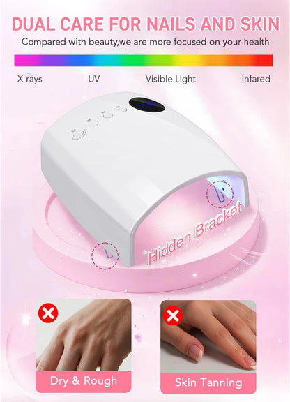 Professional UV/LED Nail Lamp – Fast, Safe &amp; Portable