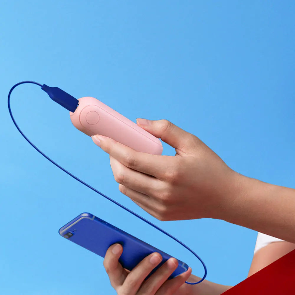 3-in-1 Portable Mini Handheld Fan – USB Rechargeable with Power Bank & Flashlight (4500mAh)