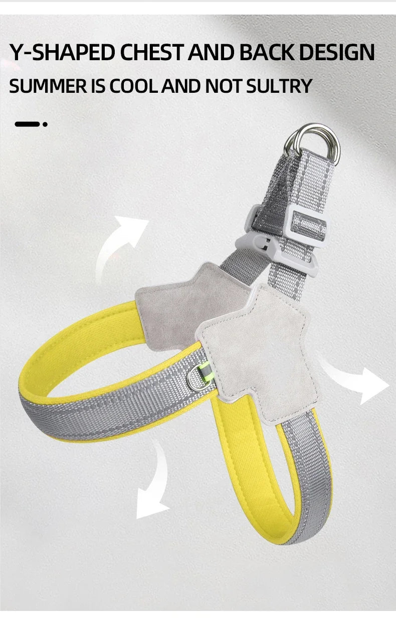 Reflective Pet Dog Harness – No Pull, Comfortable, and Safe