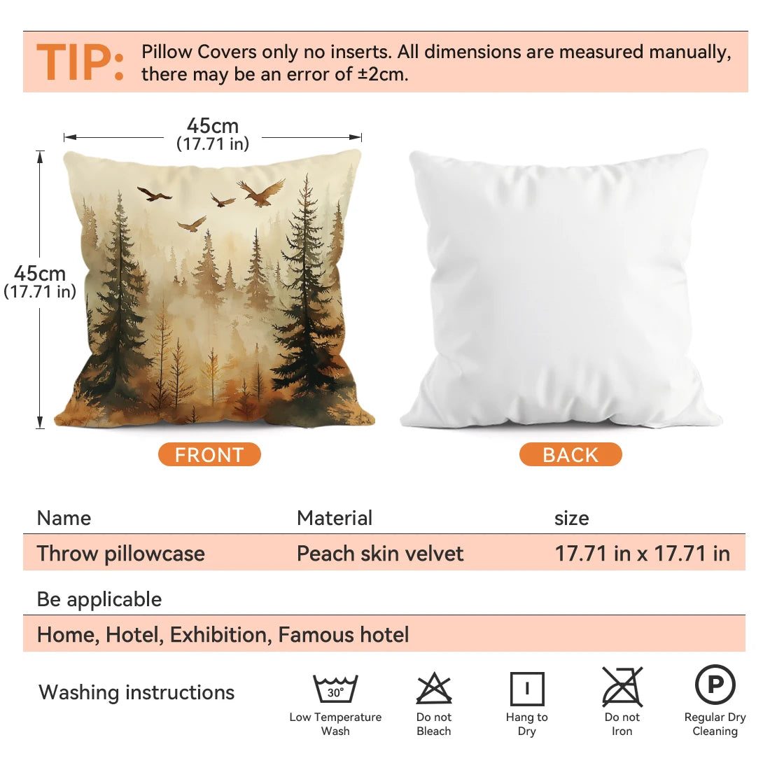 Premium Printed Pillowcase – Soft, Stylish &amp; Non-Toxic