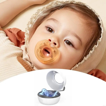 Baby Pacifier & Soother UV Sterilizer – Compact USB-C Rechargeable Box