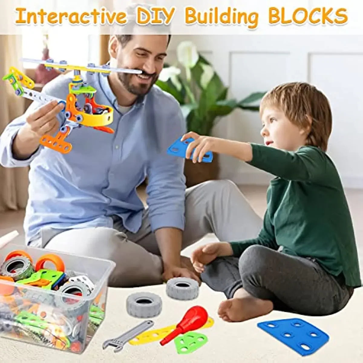 SUNVERY STEM Building Toy Set - Creative Learning Games
