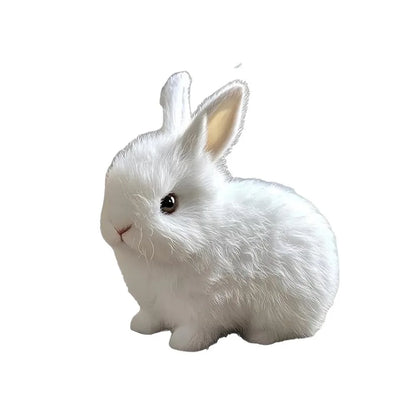 Cute electric plush bunny that hops, twitches, and wiggles like the real thing—endless fun without the mess!