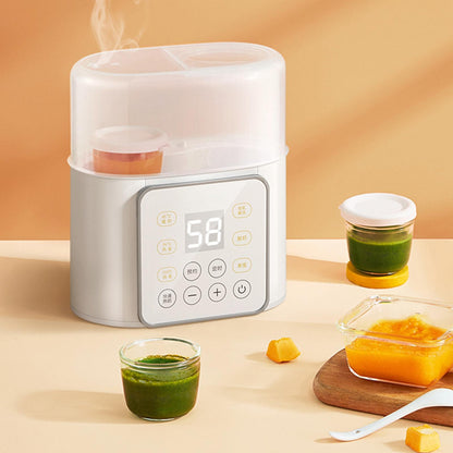 Baby Bottle Warmer with 24Hr Thermostat | Fast Heating for Breast milk & Formula – Travel Friendly