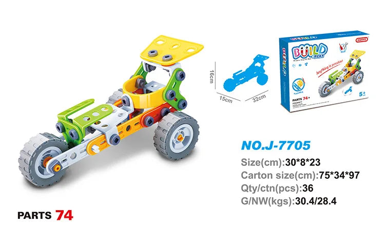 SUNVERY STEM Building Toy Set - Creative Learning Games